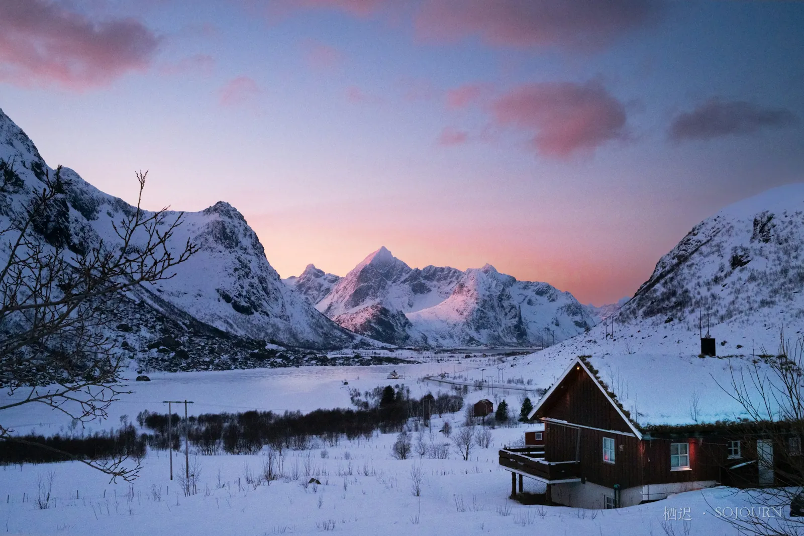 Daybreak at the cabin